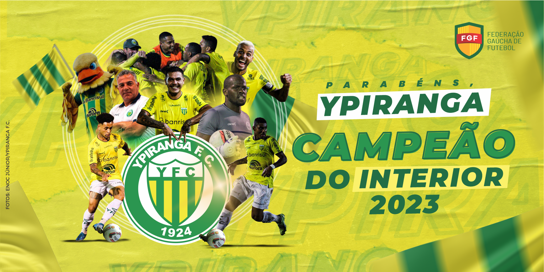SERVIÇO DE JOGO: Ypiranga VS São José - Ypiranga Futebol Clube