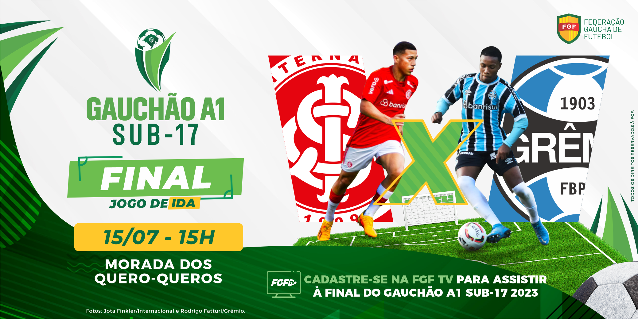 as FC e Arsenal/Grêmio Parque Dez farão a final do Sub-20