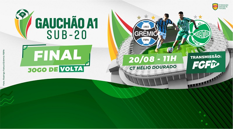 Grêmio empata com Internacional no primeiro jogo das finais do Estadual  Sub-20